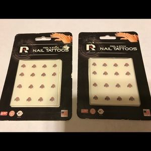 New OSU Nail Tattoo Stickers